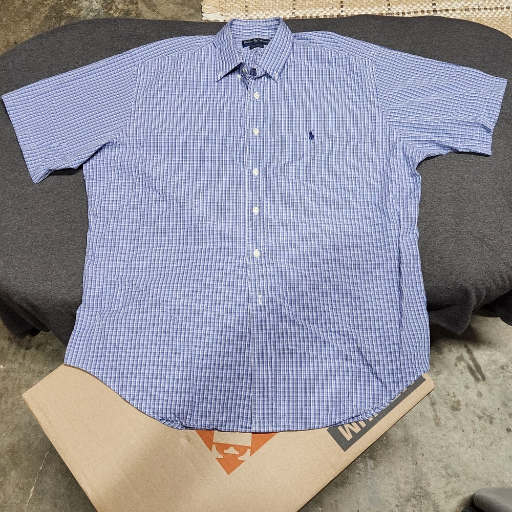 Polo by Ralph Lauren Blue Casual Button Down Shirt
